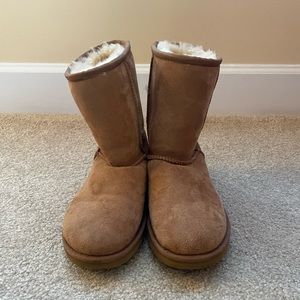 UGG Classic Short Suede Sheepskin Boots